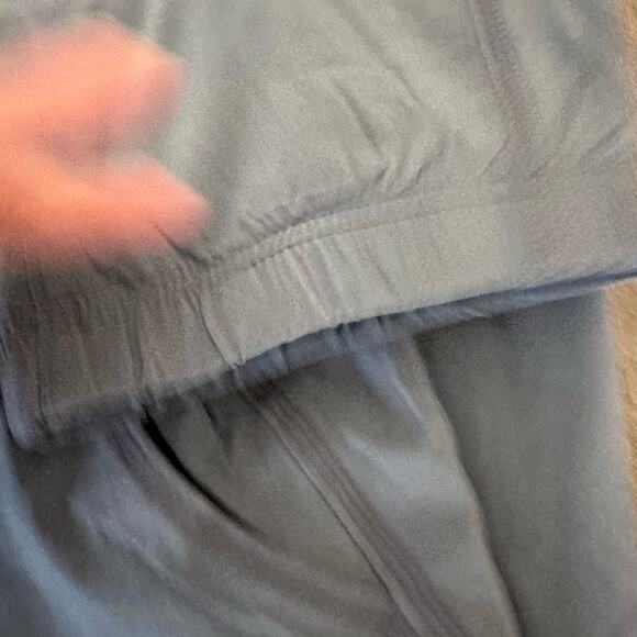 Eddie Bauer Plaid Fleece- Lined Blue Pull On Pants New - Picture 8 of 15